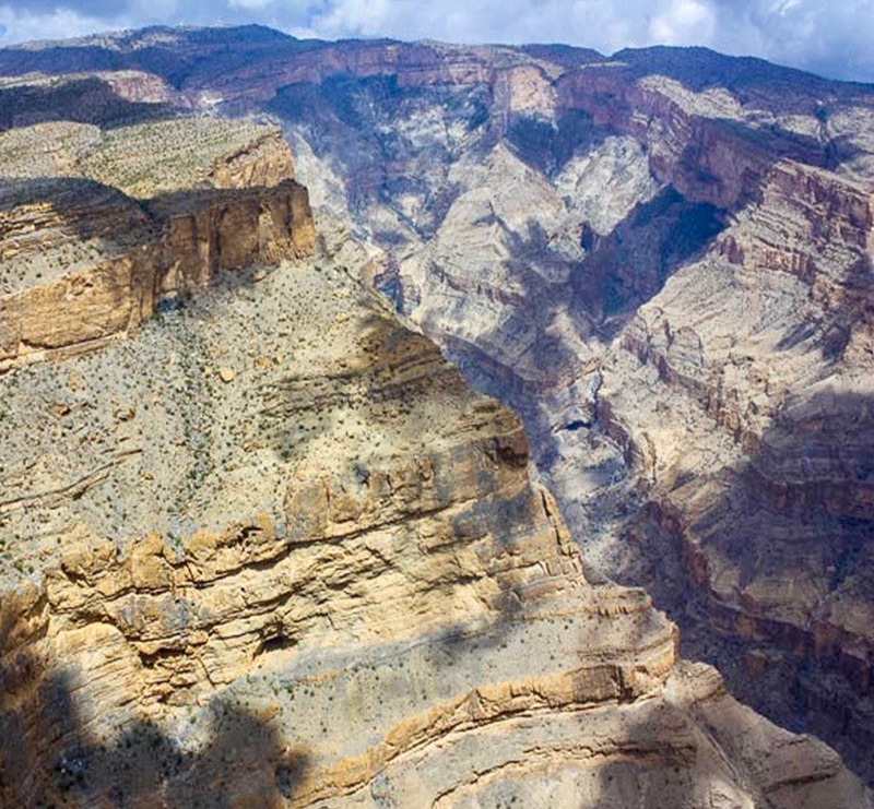 Wadi Ghul (The Grand Canyon of Oman)