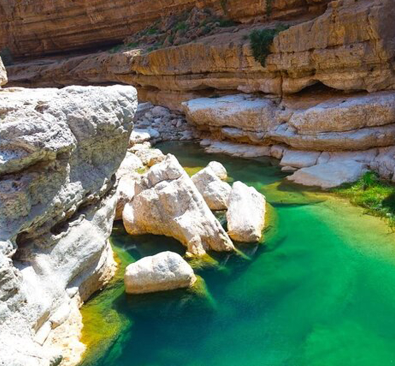 Wadi Shab Gorge